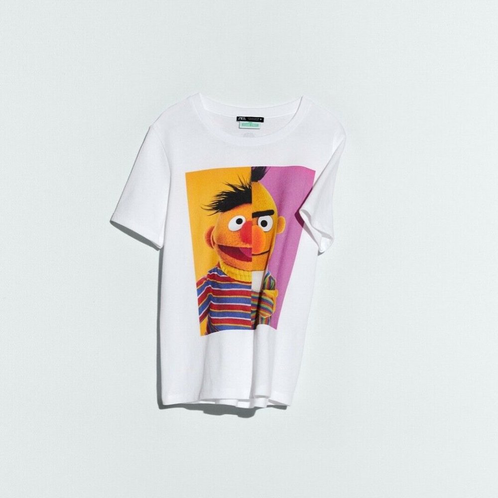 ZARA BERT & ERNIE SESAME STREET T-SHIRT